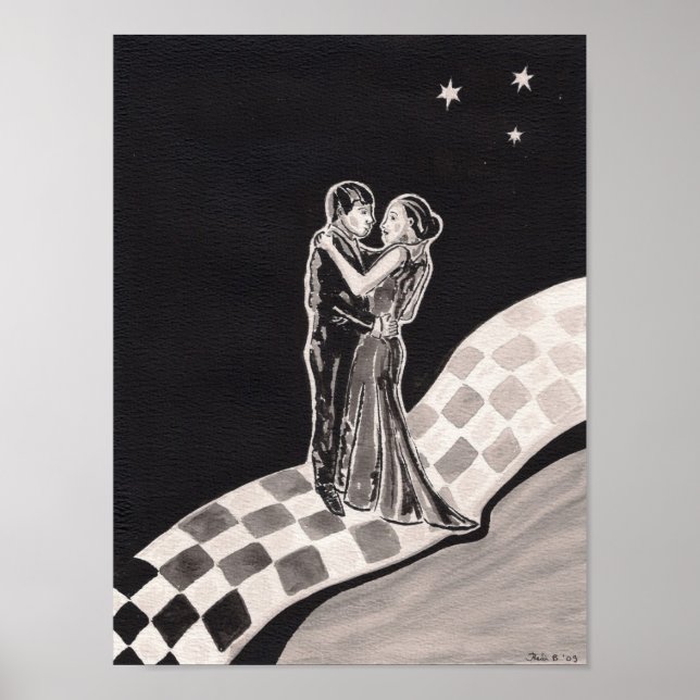 Dance Me To The Stars poster (Devant)