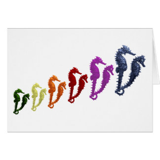 Dance of the Seahorses Pop art 1