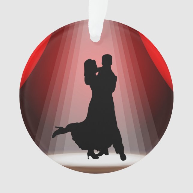 Dance Ornament - Competition Ballroom Dancing (devant)