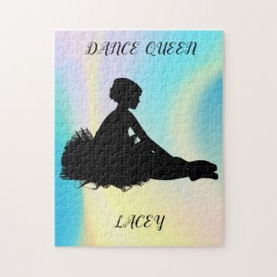 DANCE QUEEN RAINBOW PUZZLE AVEC NOM PERSONNALISÉ!