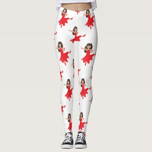 Dancer emoji leggings (Devant)