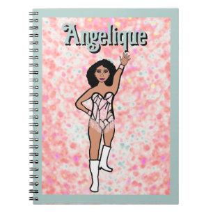 Dancer White Iridescente Carnet #2