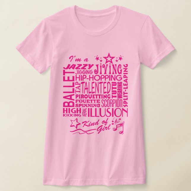 Dancer's, Dancing Genre de T-shirt Girl. (Poser)