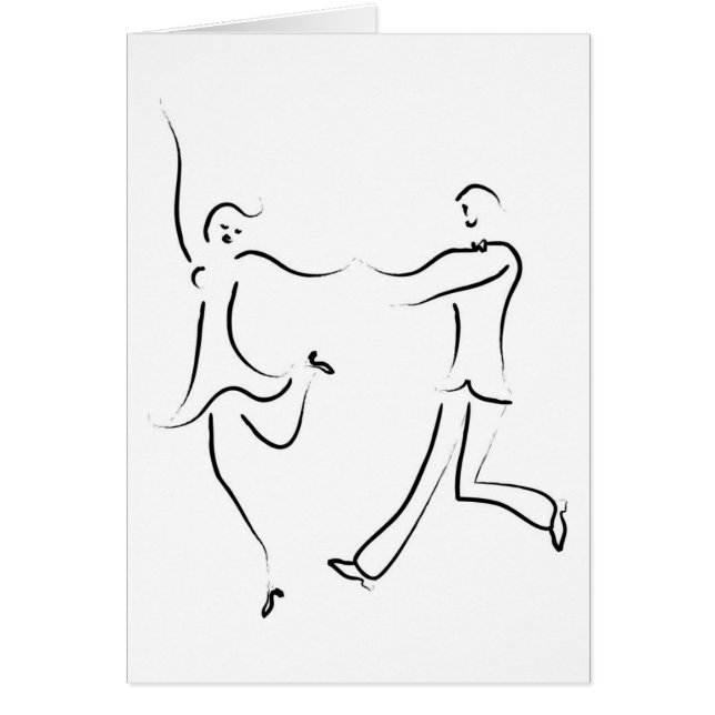Dancing Couple Sketch (Devant)