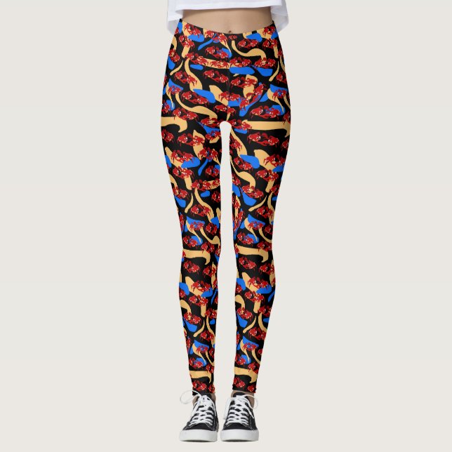 Dancing Crabs Leggings (Devant)