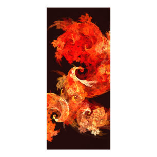Dancing Firebirds Carte Rack Art Abstrait