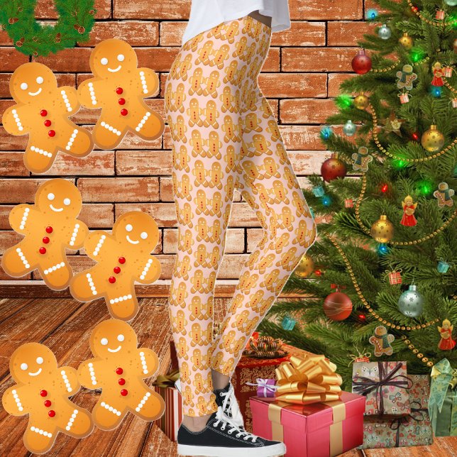 Dancing Gingerbread - Leggings de Noël (Créateur téléchargé)