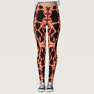 Dancing Skeletons Amusants Halloween Leggings