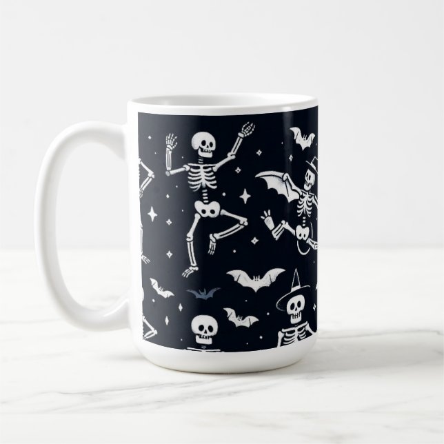 Dancing Skeletons Mug (Gauche)