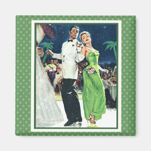 Dancing Under the Stars 1947 Magnet Vintage