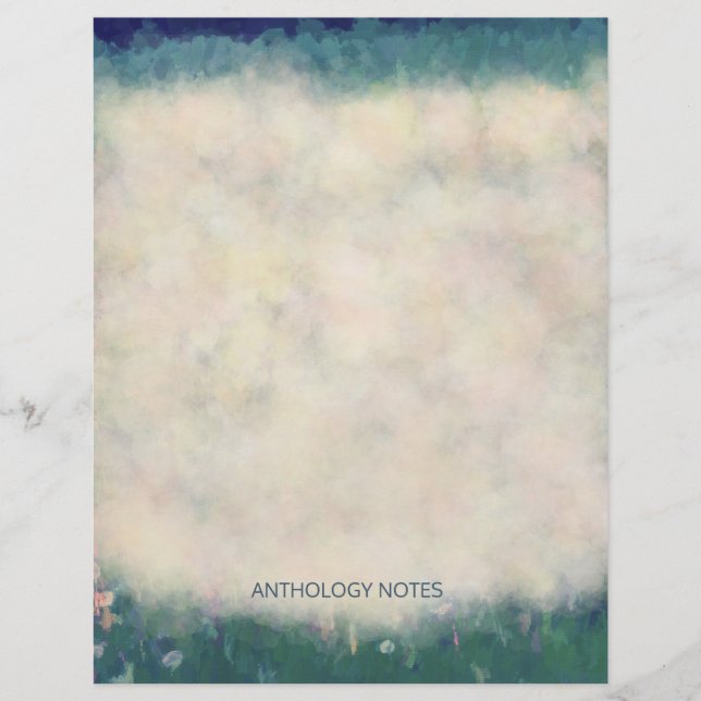 Dandelion Champ de Voeux Peinture Botanique (Devant)