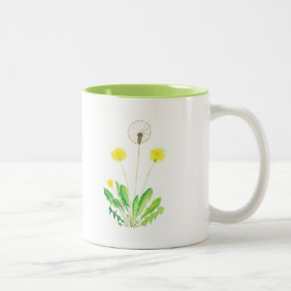Dandelion délice Mug à deux tondes (à droite)