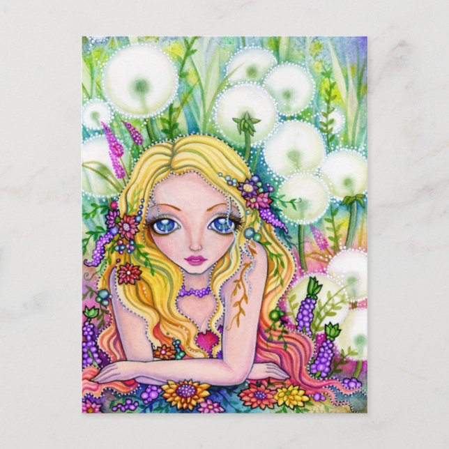 Dandelion Fairy Kingdom - Carte postale (Devant)