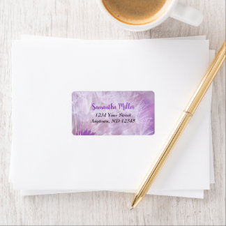 Dandelion pourpre doux | Étiquette plaque