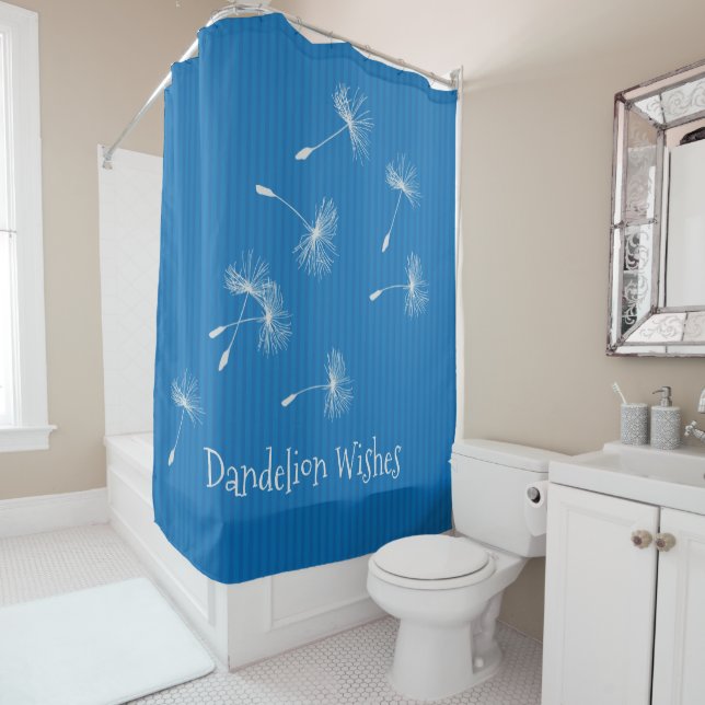Dandelion Souhaite Design Douche Rideau (En situation)