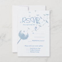 Dandelion souhaite le Mariage sur Turquoise souple