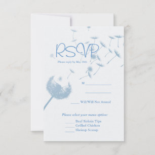 Dandelion souhaite le Mariage sur Turquoise souple