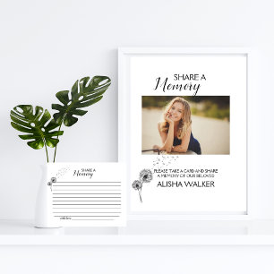 Dandelions Minimalisme Partager un panneau funérai