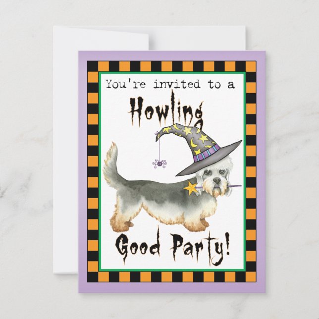 Dandie Witch Invitation (Devant)