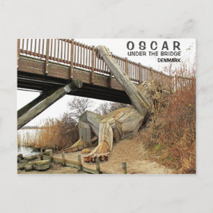 Danemark, Oscar Sous le Pont Carte Postale !