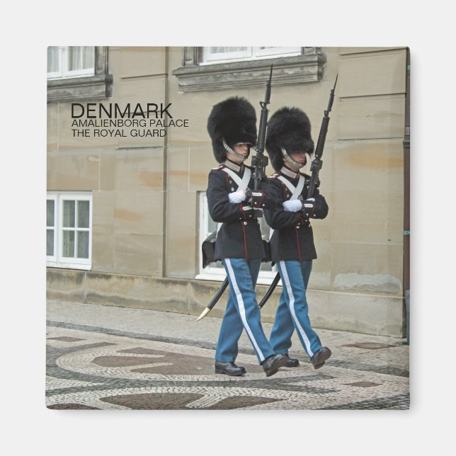 Danemark Royal Guard Magnet ! (Devant)