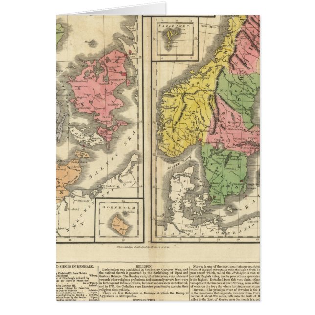 Danemark, Suède et Norvège (Devant)