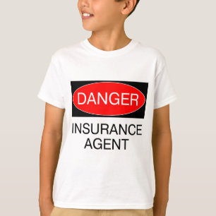 Danger - Agent d'assurance Drôle T-Shirt Casquette