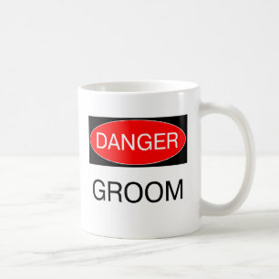 Danger - Marié T-shirt drôle de mariage Mug Chapea