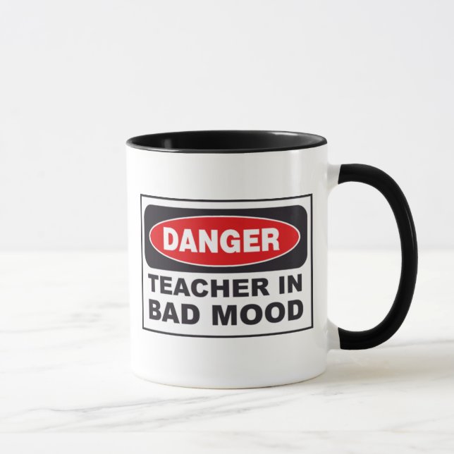 Danger : Professeur dans la mauvaise tasse de café (Droite)