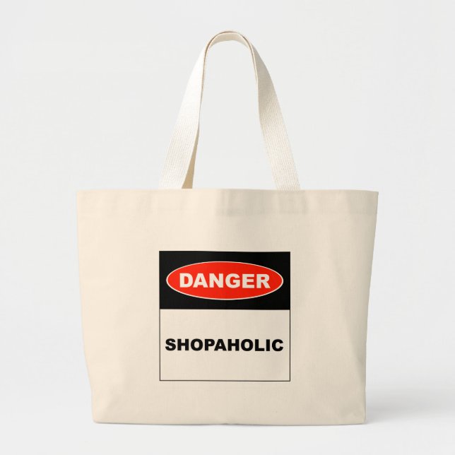 Danger, Shopaholic - sac (Devant)