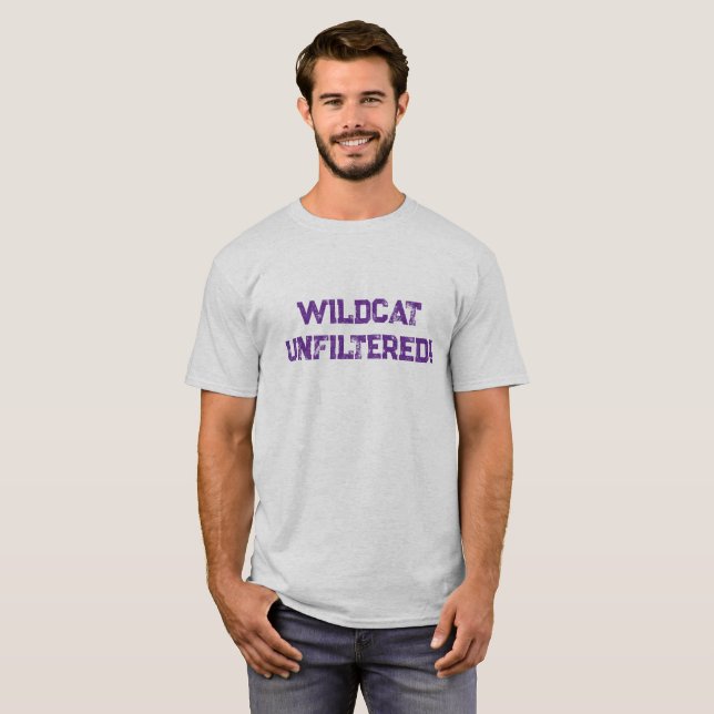 Danger Unfiltered Wildcat T-Shirt 2 (Devant entier)