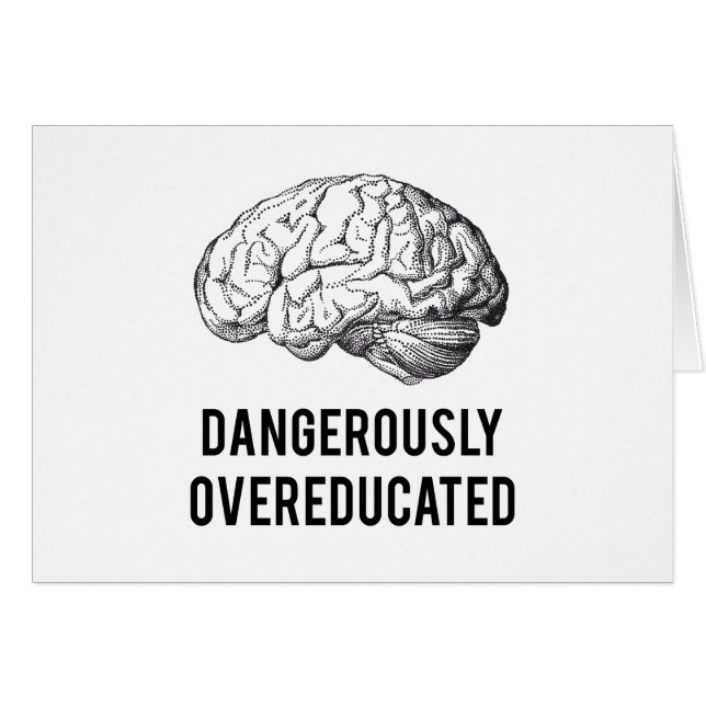 dangereusement overeducated (Devant horizontal)