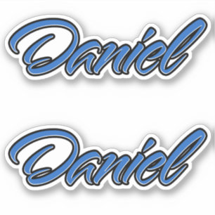 Daniel Blue Autocollant Sticker Stickerset