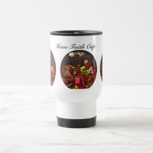 Daniel dans la tasse de tanières du lion