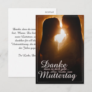 Danke, dass es dich gibt - Muttertag