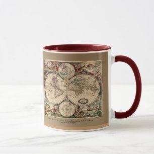 Dankert's Antique World Map Mug Series