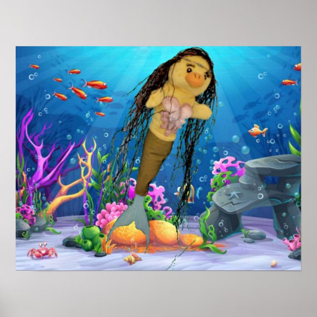 Danni the Mermaid  Poster (Devant)