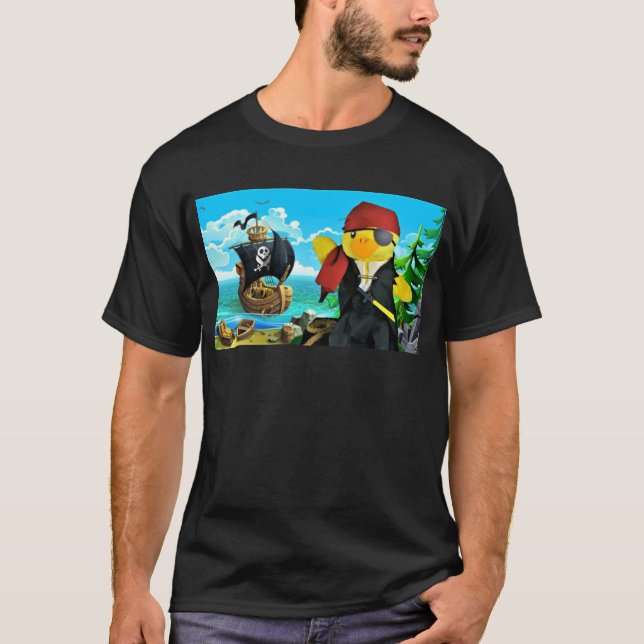 Danny Duck le T-shirt pirate (Devant)