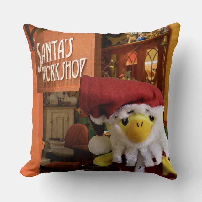 Danny Duck Santa Coussin de Noël (Recto)