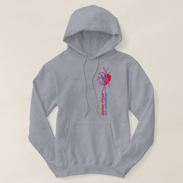 Danois Allemand Sweat à capuche (Design devant)