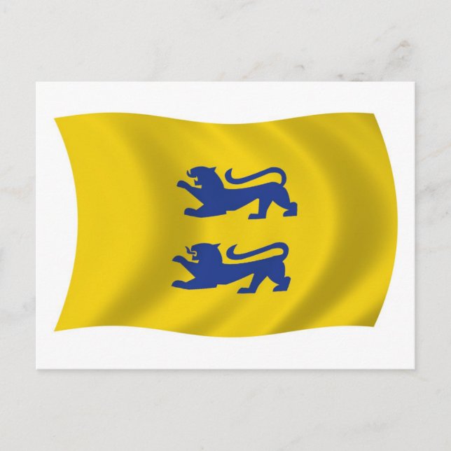 Danois Minorité du Schleswig du Sud Drapeau Cartes (Devant)
