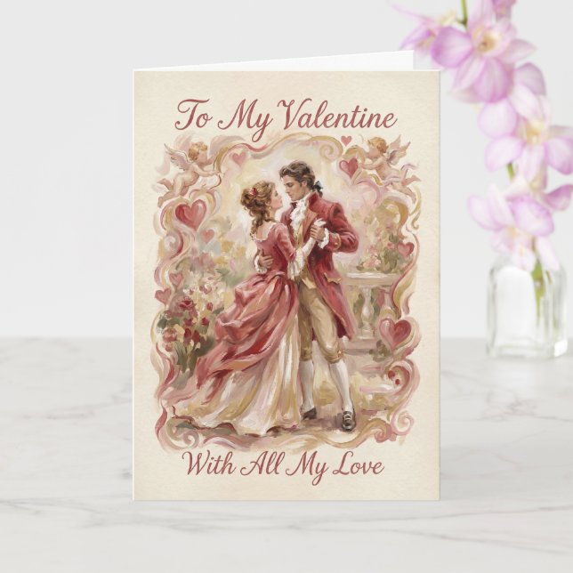 Dans chaque carte de la Saint-Valentin d'une vie (Orchidée)