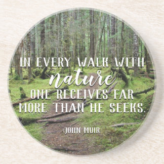 Dans chaque promenade avec des dessous de verre de