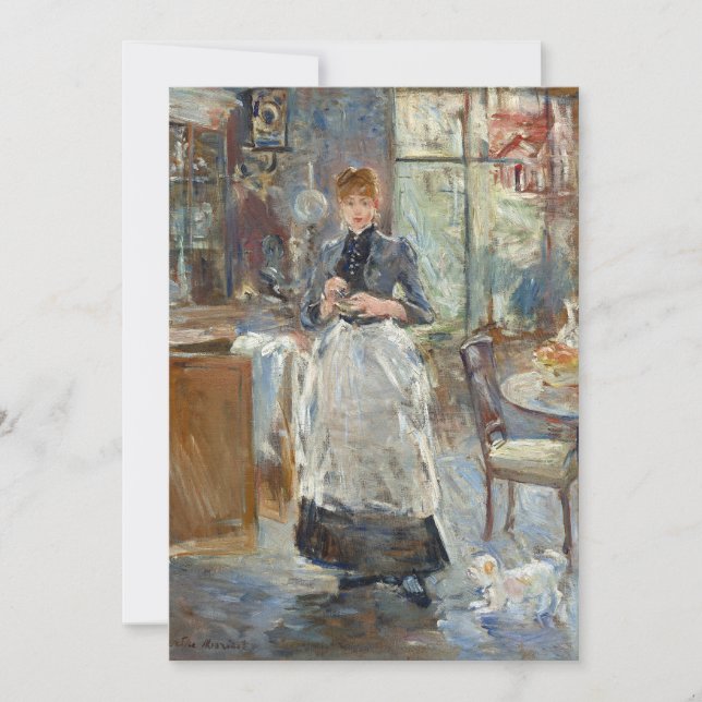 Dans la salle à manger | Berthe Morisot (Devant)