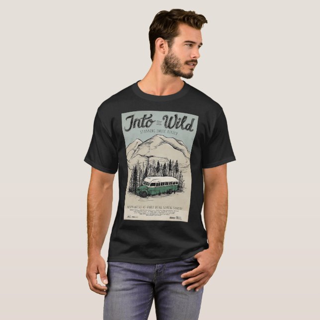 Dans l'art sauvage de conception pour le T-shirt (Devant entier)