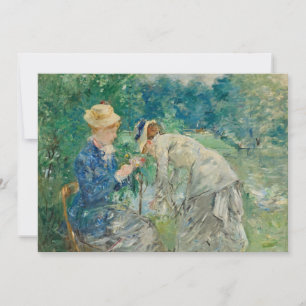 Dans le bois de Boulogne   Berthe Morisot