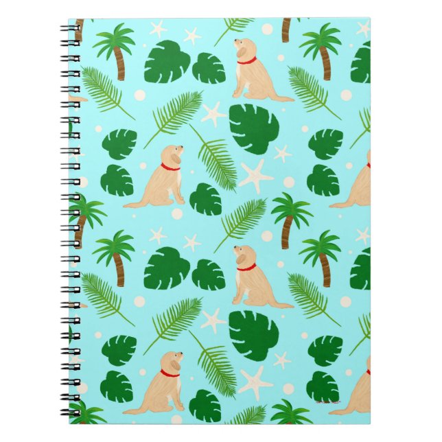 Dans le cahier de la plage de l'océan bleu (Devant)