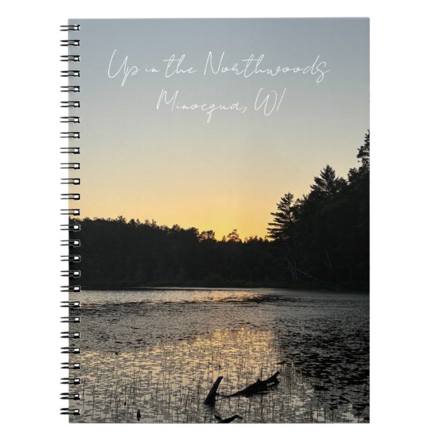 Dans le Carnet photo Northwoods Lake (Devant)