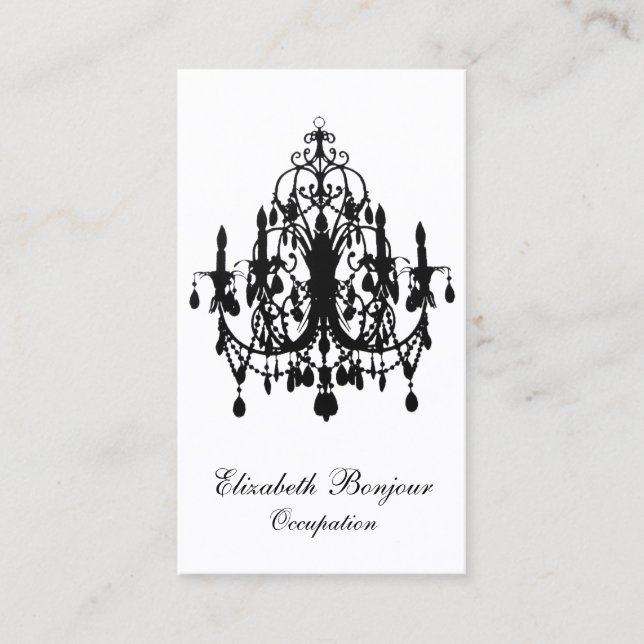 Dans le carte de visite de ~ de lustre d'amour (Devant)