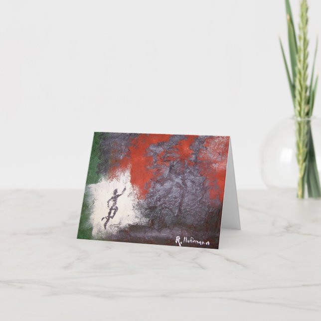 Dans le carte pour notes de blanc d'itinéraire (Devant)